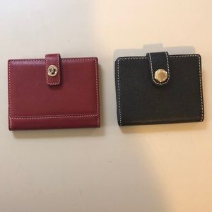 Two Coach Wallets